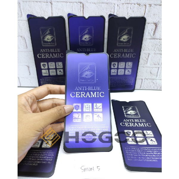 TEMPERED GLASS CERAMIC ANTI BLUE MATTE INFINIX HOT 8 9 10 11 12 I S PLAY NFC S4 S5 LITE SMART 3 4 5 6 PLUS NOTE 7 10 11 LITE PRO ZERO 5 X PRO