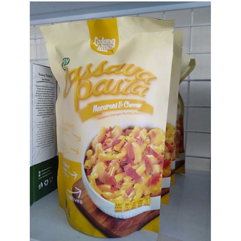 

Ladang Lima Cassava Pasta Mac & 'CHESSE' 100 gr