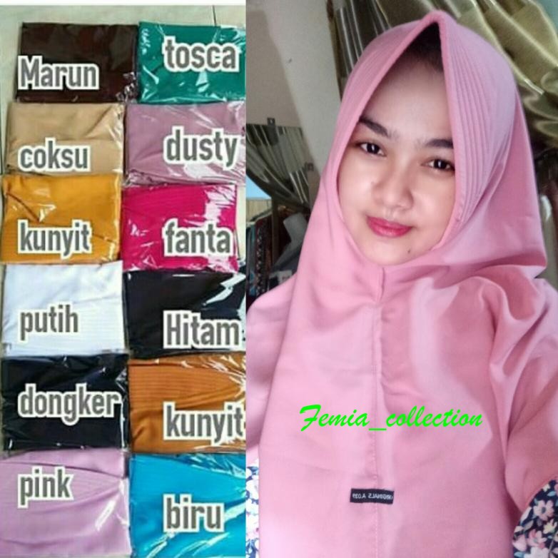  1kg 13ps NEW ARRIVAL JILBAB  KHIMAR CASANDRA SYAR I 