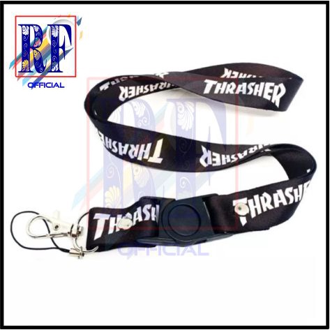 

Gantungan kunci THRASHER MAGAZINE DistroTali Gantungan HP /Lanyard / Tali Id Card