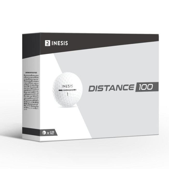 Inesis Distance 100 Golf Ball Decathlon 8334028