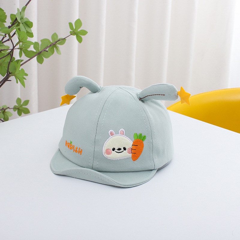 TOPI BASEBALL ANAK HAT CAP KIDS LUCU Carrot Star UNIVERSAL BISA UNTUK 6 BULAN-3TAHUN-7