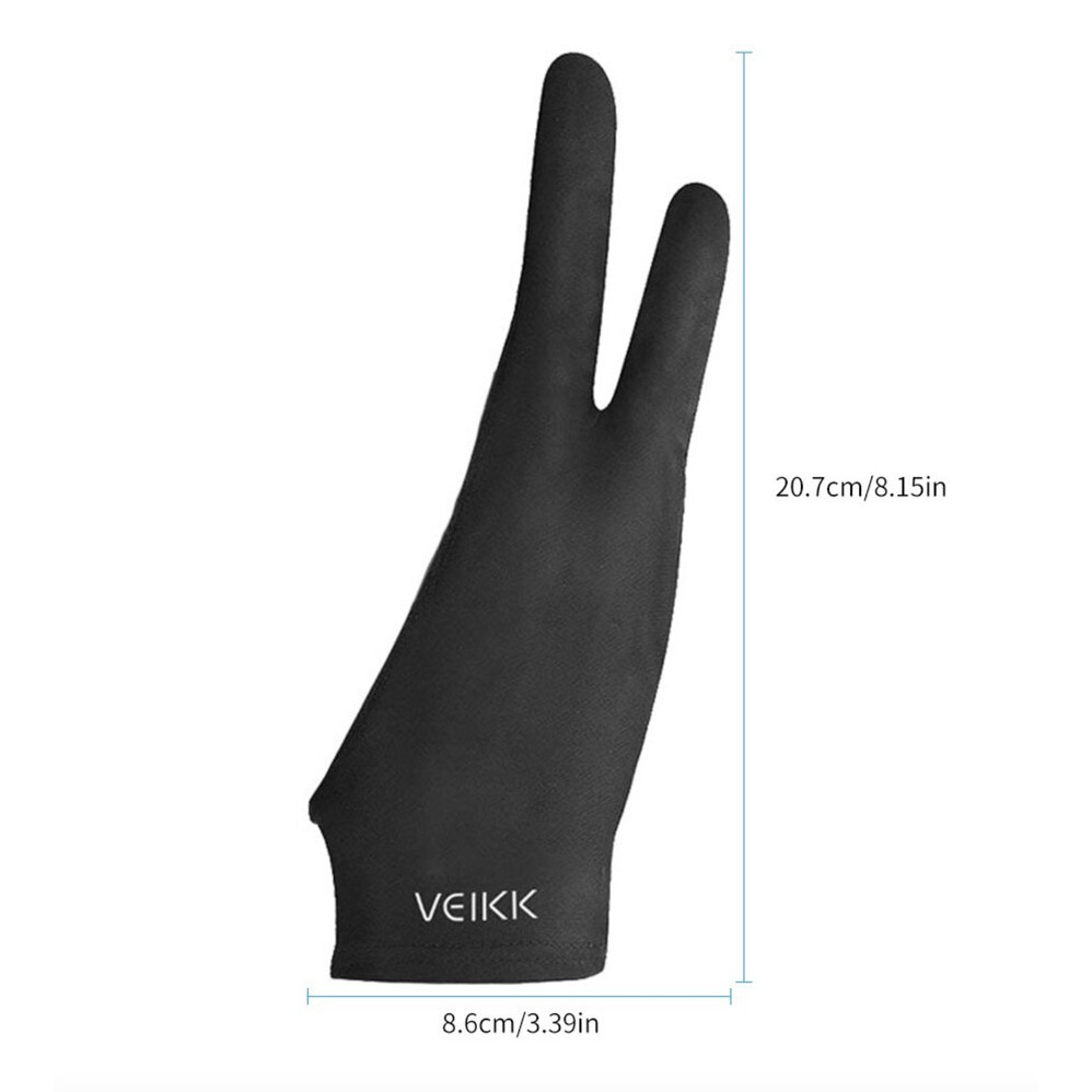 Veikk Huion Drawing Glove Sarung Tangan Gambar Untuk Menggambar Pen Tablet