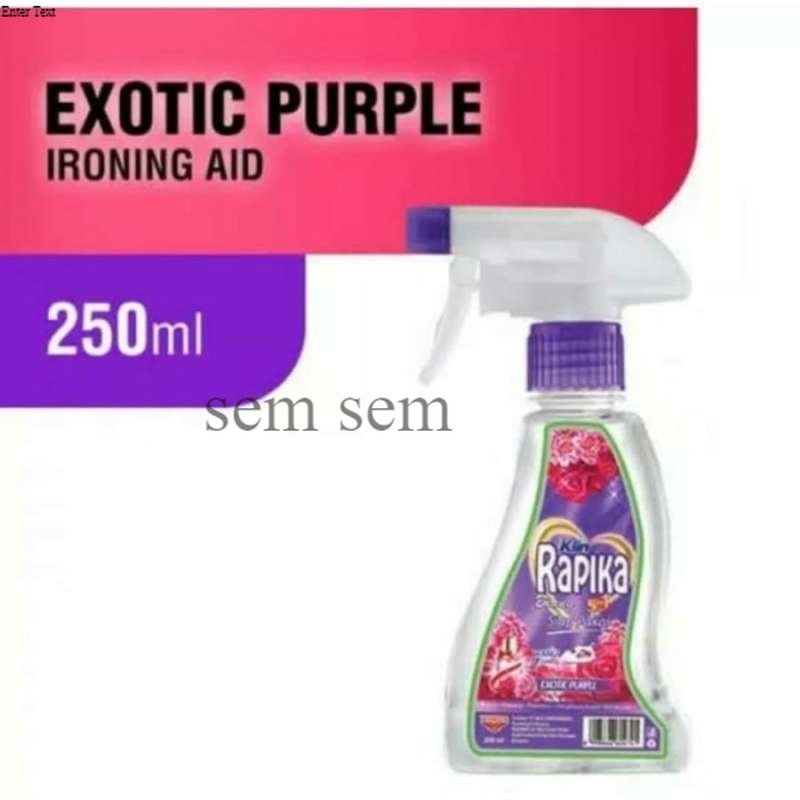 Rapika biang pelicin pakaian spray purple 250ml