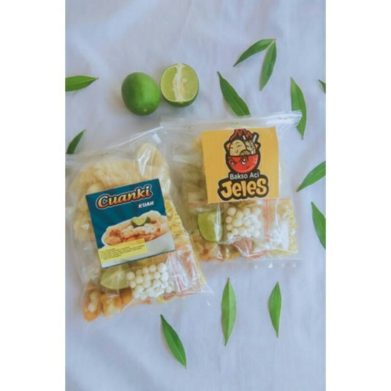 

[PROMO] Cuanki Juara Rasa (100 gram) Pedesnya bisa di atur Enak tanpa bahan pengawet
