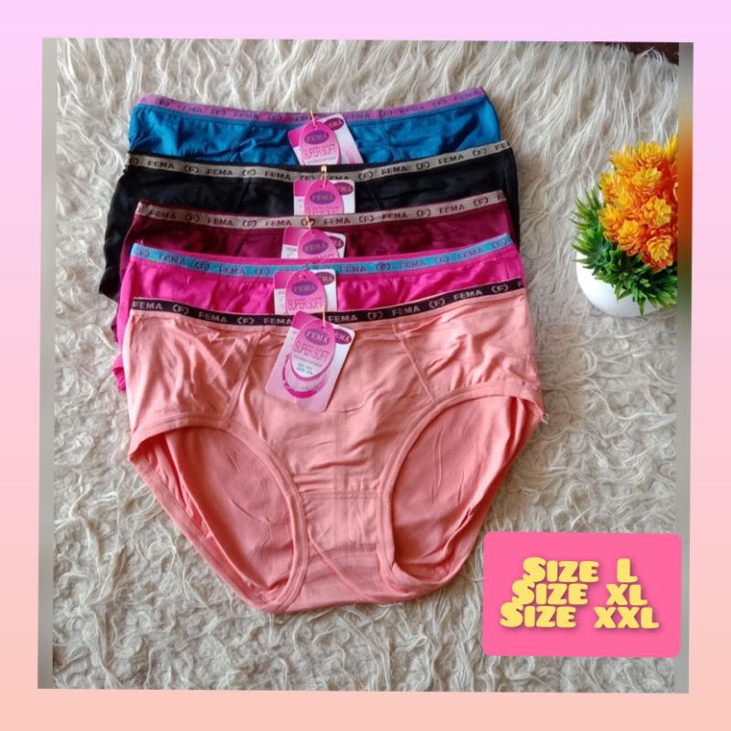 Celana Dalam Fema supersoft / CD fema / celana dalam fema/ fema