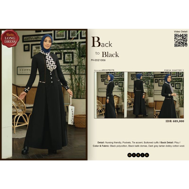 Poeva PV-0521006 Skyscraper Architects Gamis By Tuneeca Diskon Sale Promo