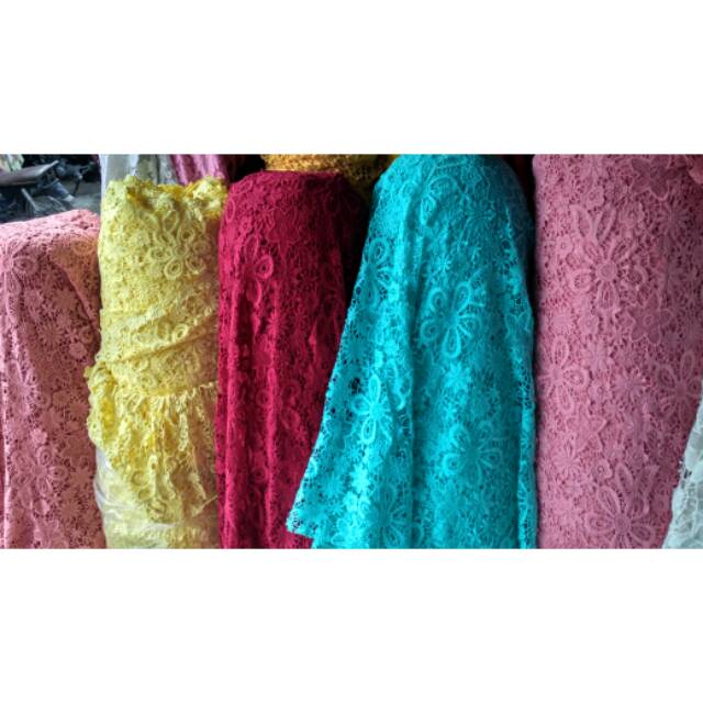 Turrahmi textile Bahan brokat cantik vrada