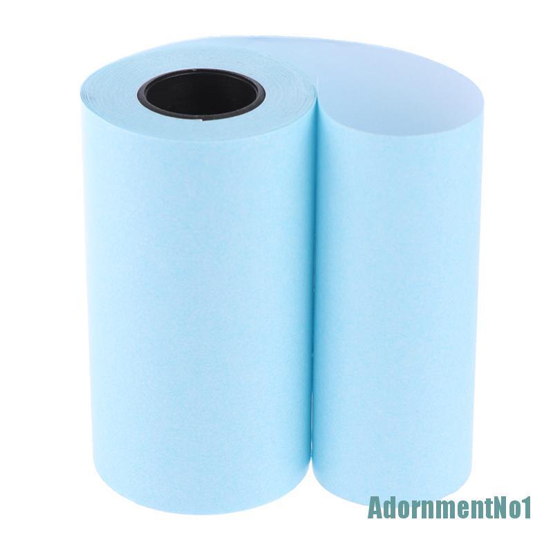 (AdornmentNo1) 3 roll Stiker Kertas thermal Motif Print