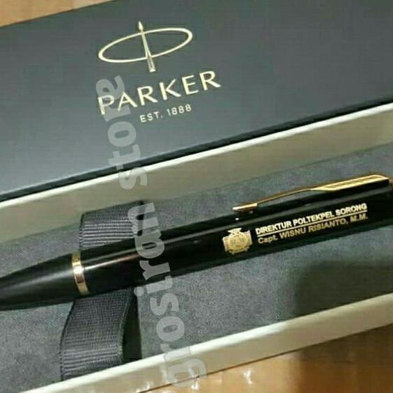 

Pulpen Parker original direktur Custom logo ukir Grafir nama kado