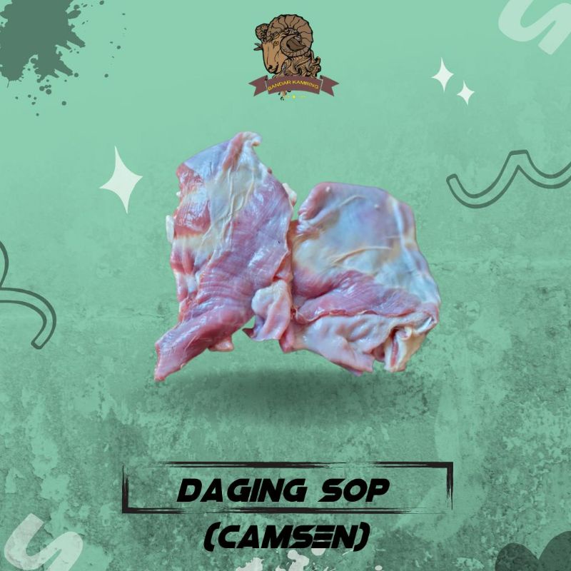 

daging sop kambing ( camsen )