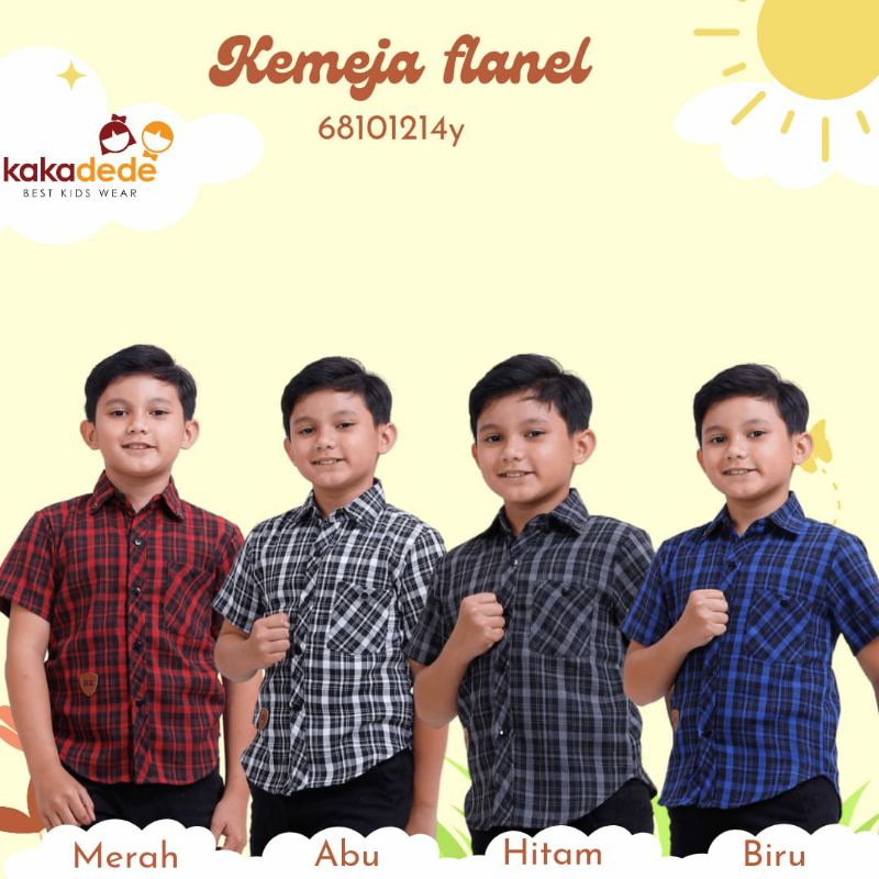 KEMEJA FLANEL KAKADEDE