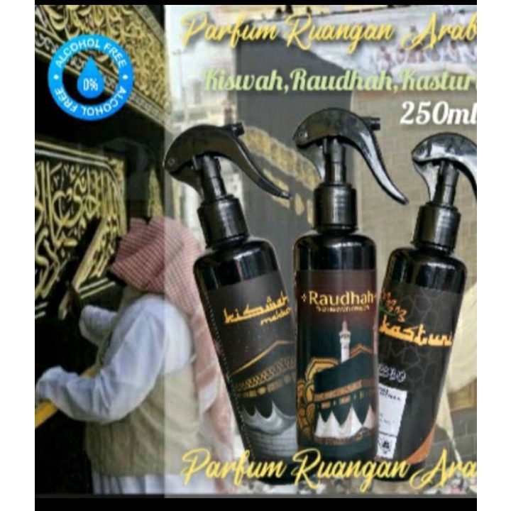 Ori PARFUM RINDU RAUDHAH/Rindu Ka'bah 250ml Spray