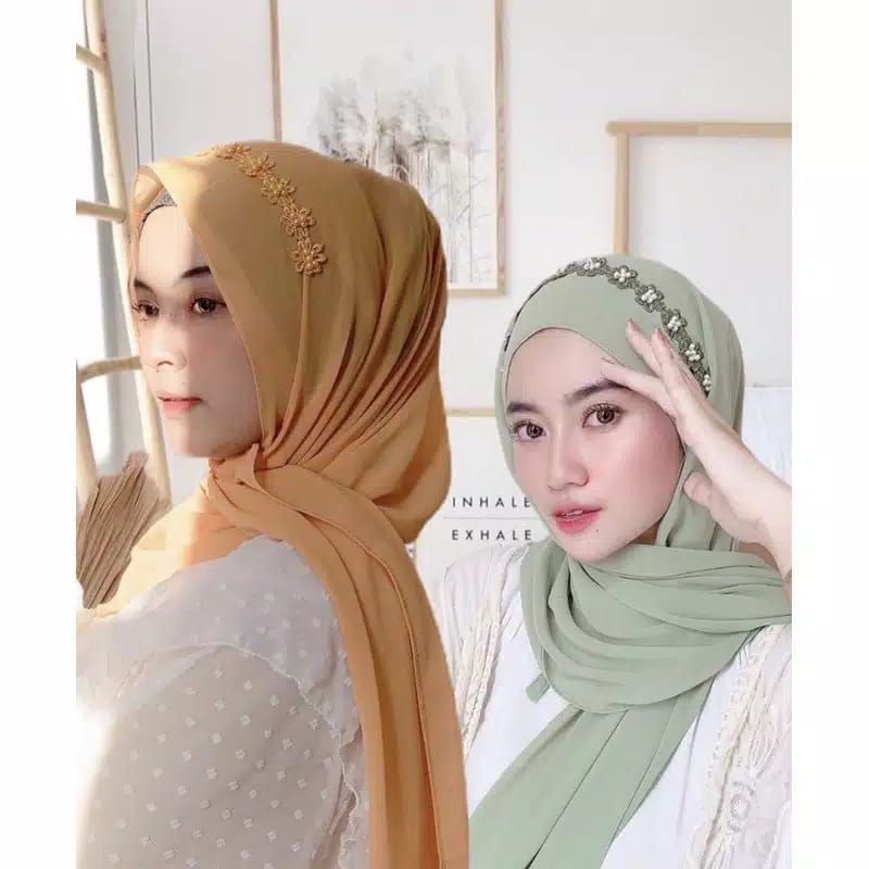 PASHMINA PAYET MUTIARA DIAMOND / PASHMINA PAYET TALI
