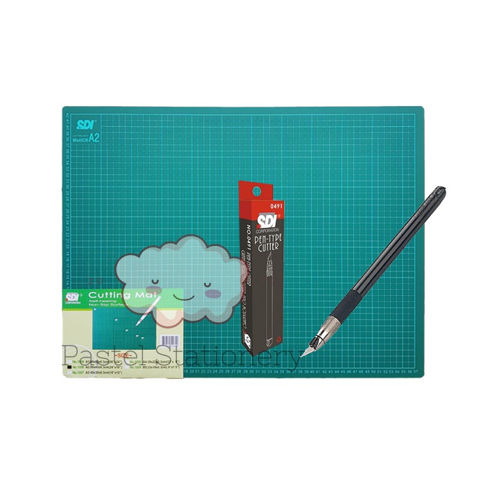 

Paket Cutting Mat A2 - Pen Cutter SDI