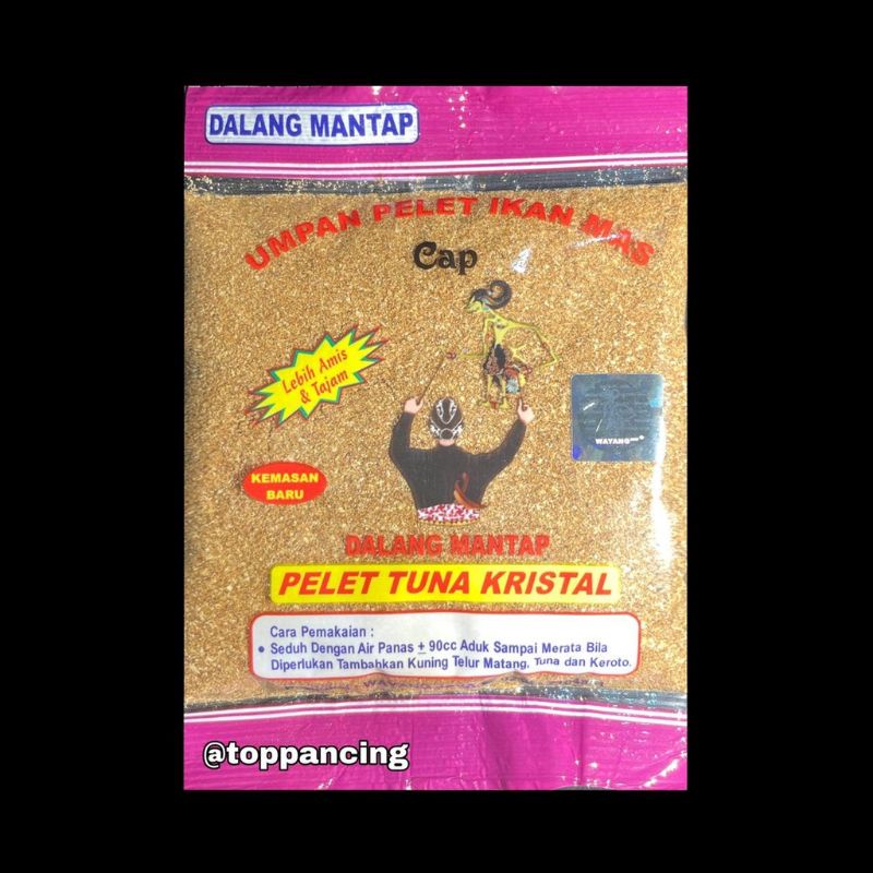 Umpan PELET TUNA KRISTAL dari Dalang Mantab