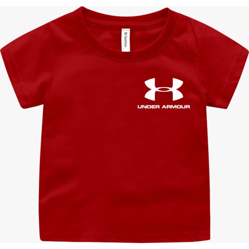 ((IB))KAOS ANAK2 UNISEX/LOGO UNDER ARMAR DIGITAL SABLON