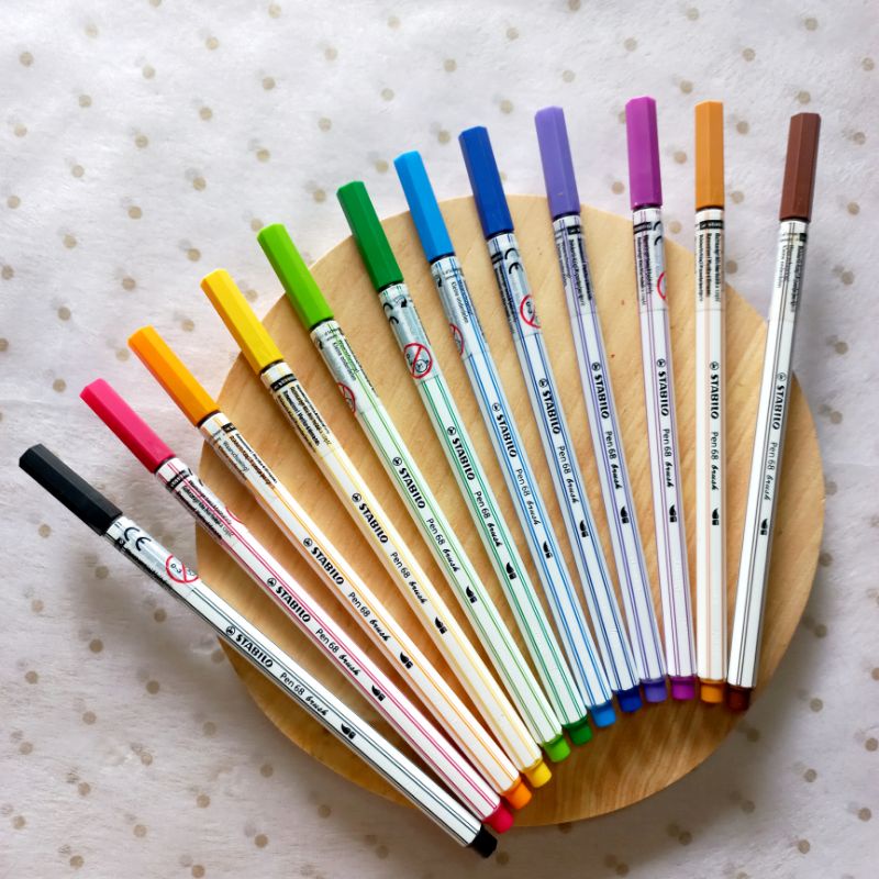 

Stabilo 68 Brush Pen Calligraphy - Gratis Lembaran Latihan Calligraphy // Dimino