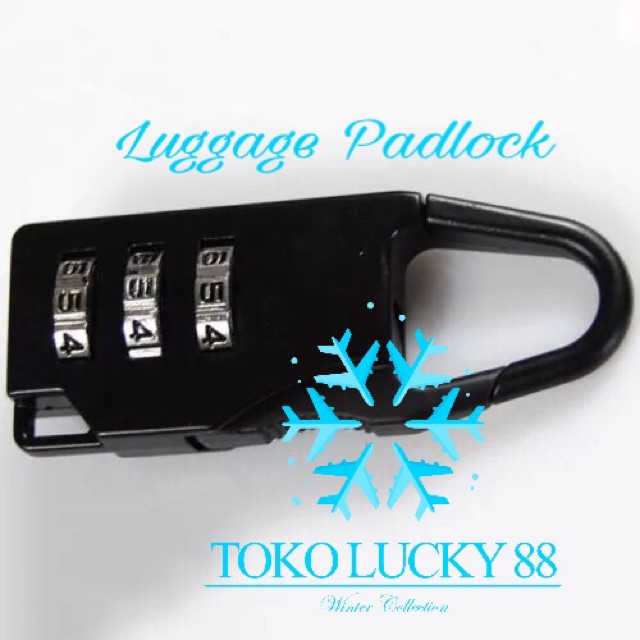 Gembok Tas Koper Luggage PadLock