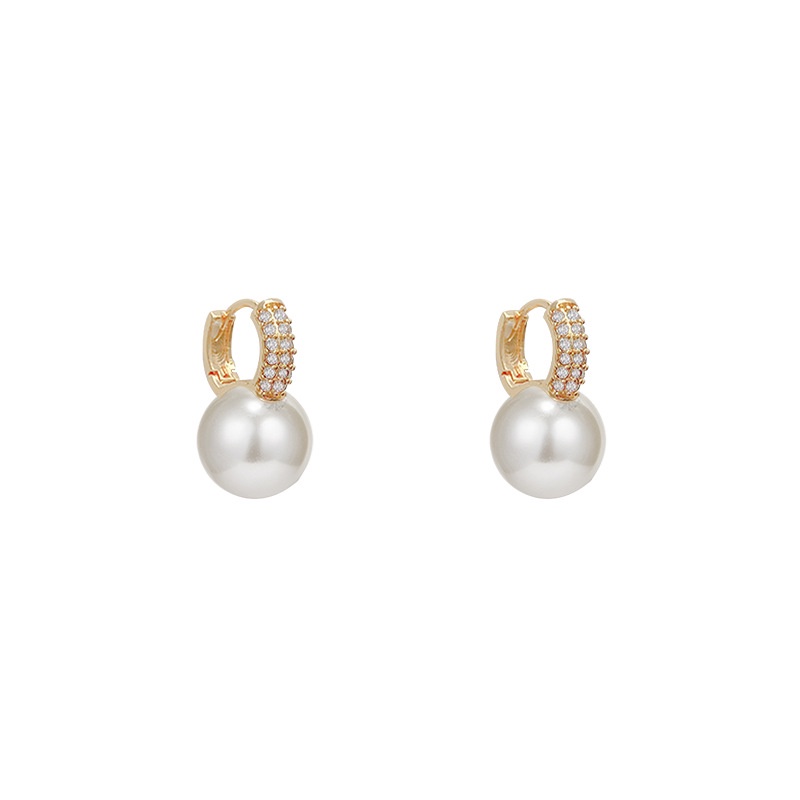Anting Tusuk Sterling silver 925 Model Mermaid Dengan Mutiara Mewah Untuk Wanita