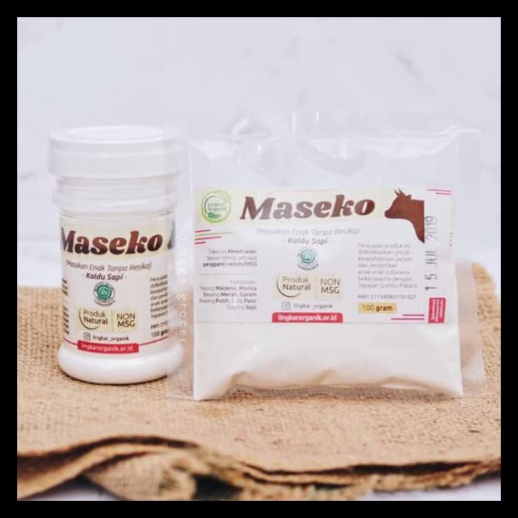 

Kaldu Mpasi Sapi Organik Non-Msg Maseko (Kemasan Botol) - Botol Murah