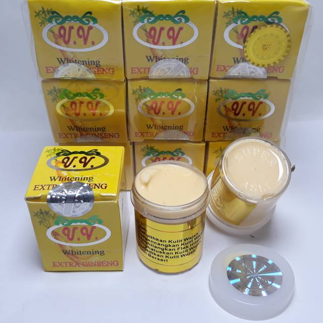 CREAM UV WHITENING EXTRA GINSENG KWALITAS SUPER LUSINAN