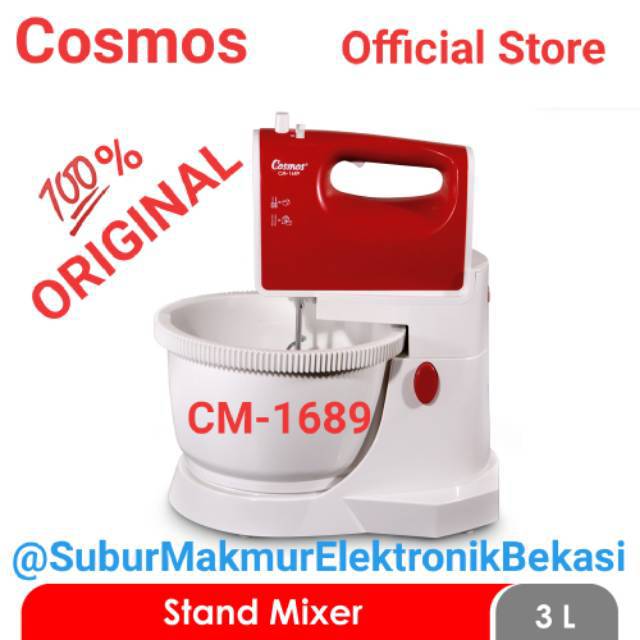 Mixer Stand Cosmos Merah Putih CM-1689