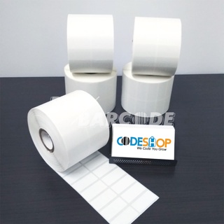 KERTAS LABEL SEMICOATED 33 X 15 ( 2 LINE )PRINTER LABEL 33X15 MM 5500pcs