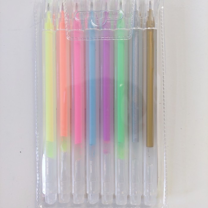 

Jualan Kenko Gel Pen T-Gel 8 Colour Set 0,5 Mm Berkualitas