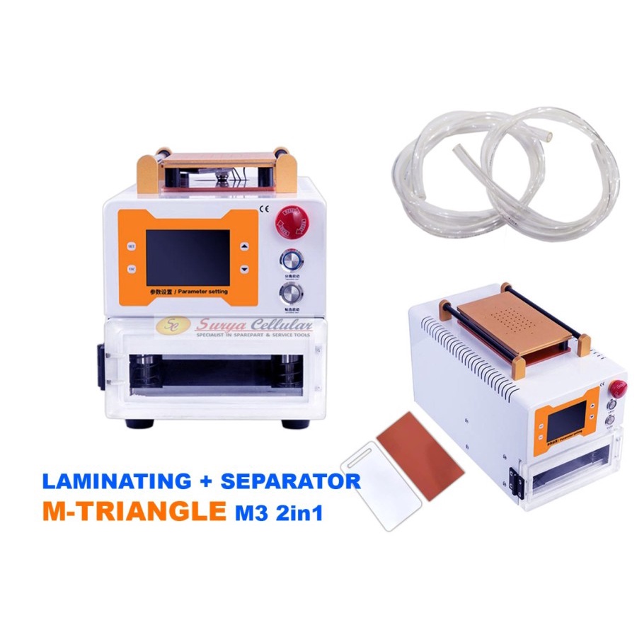 SEPARATOR LCD Plus LAMINATING M-TRIANGEL M3 2 in 1