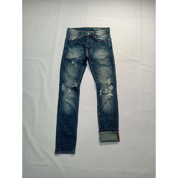 SOLD OUT❌ hnm jeans original pria celana denim seken