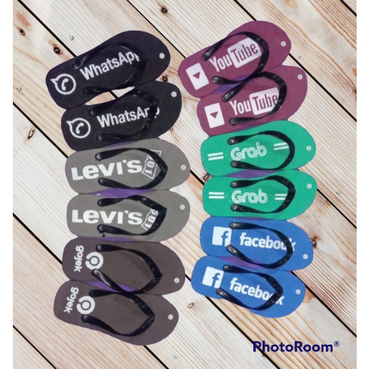 SANDAL JEPIT PRIA MOTIF CAMPUR2