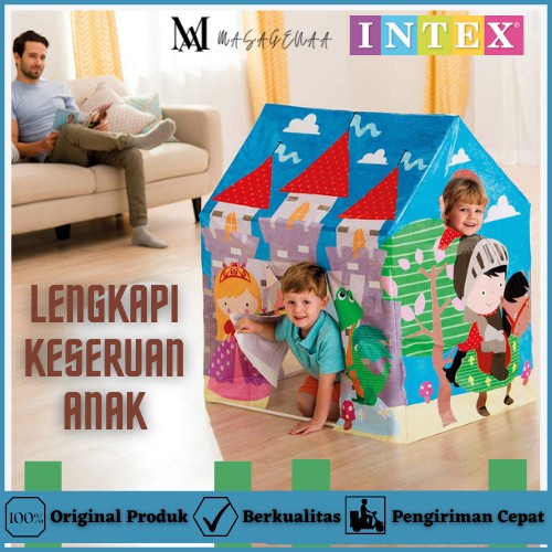 Tenda Tendaan Rumah Rumahan Mainan Anak Anak Castle Besar Jumbo Outdoor Indoor Intex Portable Murah
