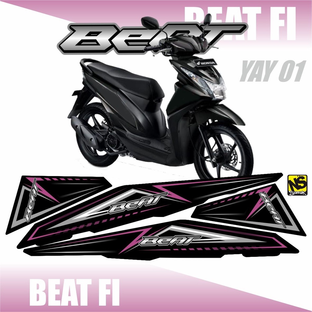VARIASI STRIPING BEAT / STRIPING VARIASI / BEAT FI VARIASI STRIPING MOTOR HONDA BEAT FI / YAY 05