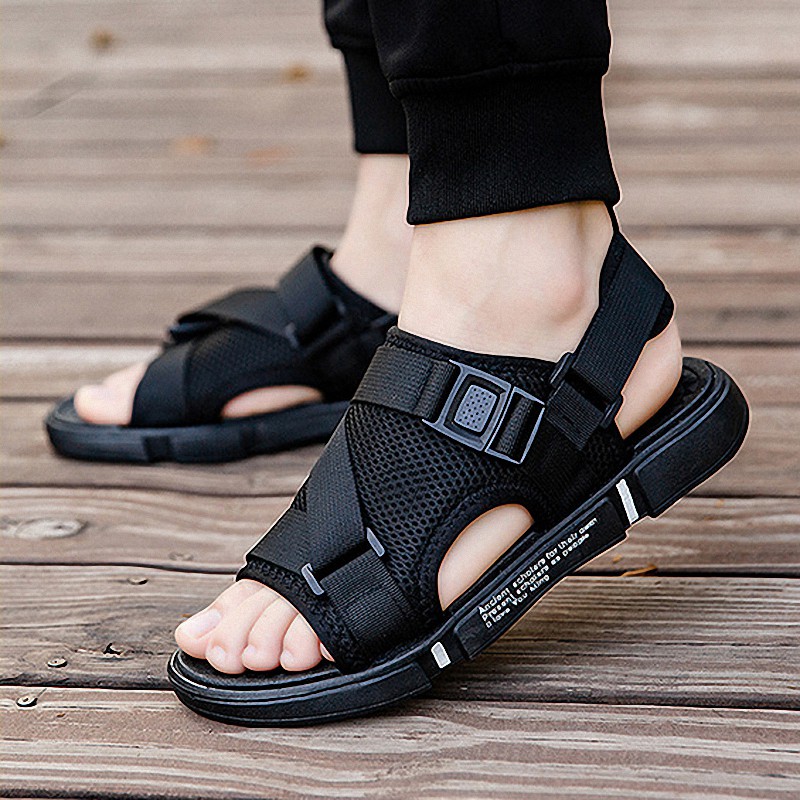 Highland Sandal Gunung Pria Kasual Sandal Pria Santai Anti Slip Ringan Nyaman Dipakai MT404