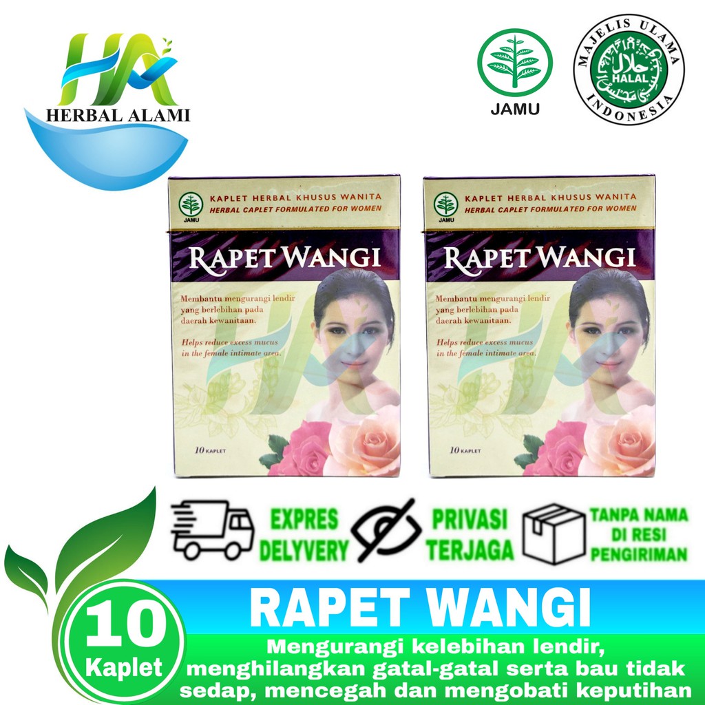 Rapet Wangi Jamu Herbal - Obat Keputihan