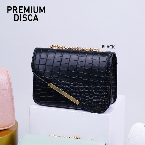 [BISA COD] Tas Selempang Slempang Sling Bag Elegan Rantai Bahu Pesta Kondangan Wanita Cocok Untuk Ootd