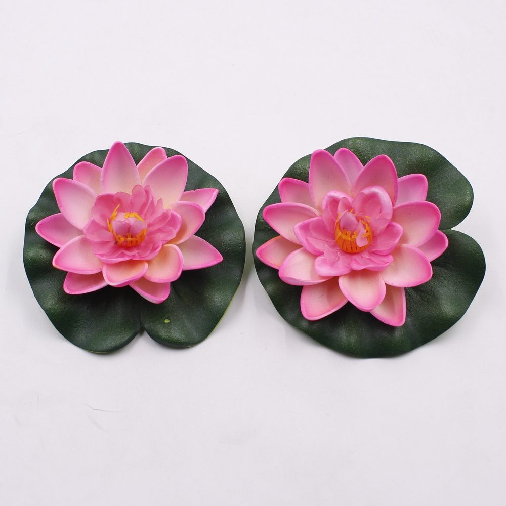 eva sponge floating lotus flower bunga teratai apung 10 cm