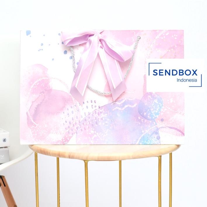 

T6T✧ READY paperbag paper bag premium JUMBO 40x12x28 cm gratis gift card Terkini