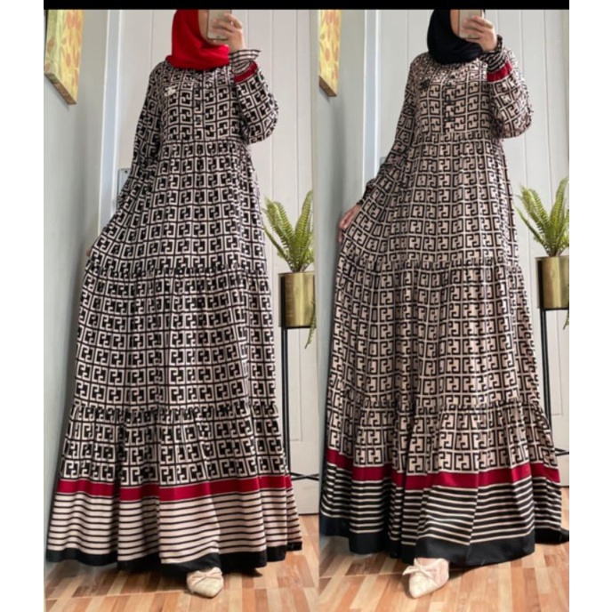GAMIS JULIANS TERBARU BAHAN RAYON ADEM