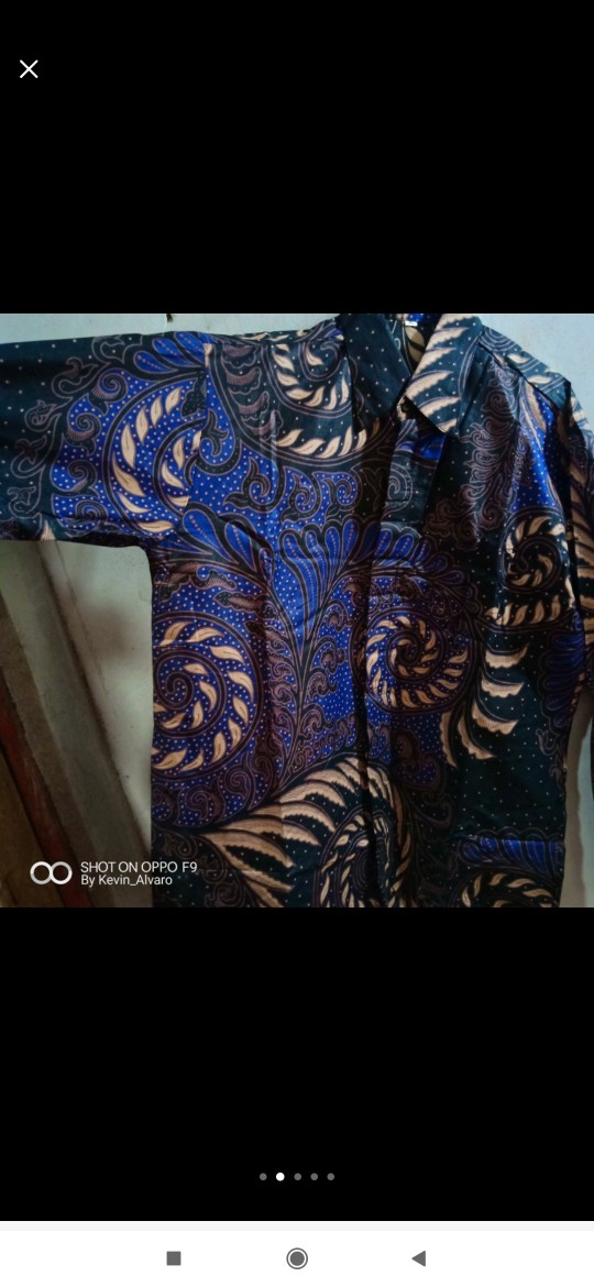 Baju Couple Batik Keluarga Motif Puser Navy / Batik Keluarga Modern Bisa Pisah Batik Anak