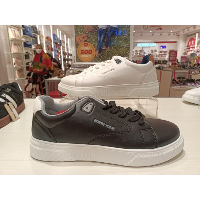 Sepatu Sneakers Tali Pria Model Stayle North Star Original Bata