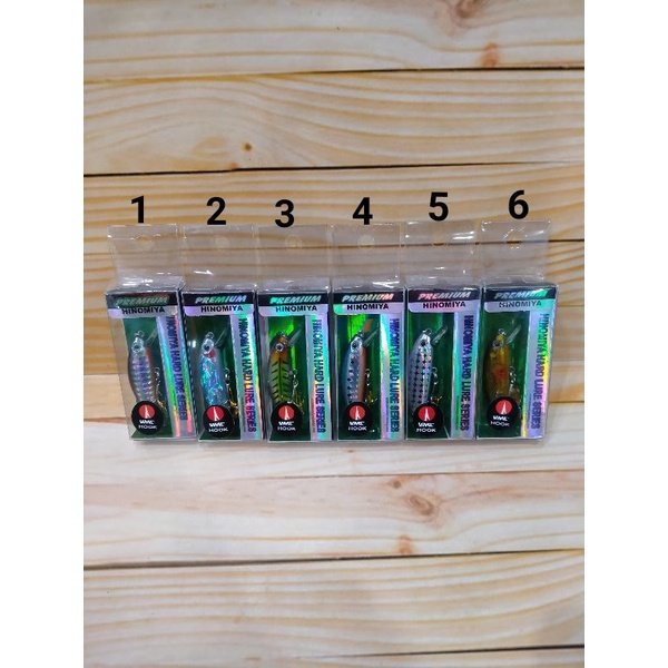 Umpan Lure  Hinomiya UL Agile Minnow 50mm