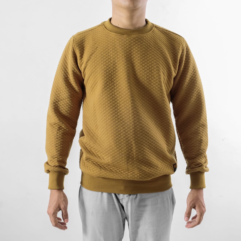 Sweater Pria Basic Polos Knitt Crewneck Cewek Cowok Oversize Sweter Krunek Pria Distro