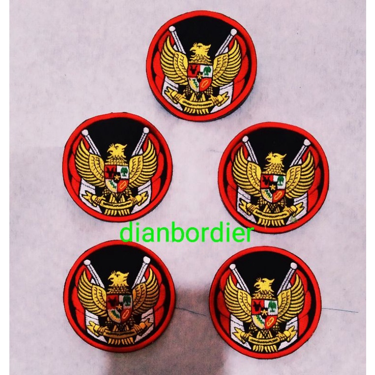 bordir atribut pemuda pancasila custom