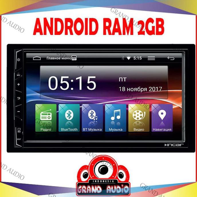 New Headunit Android Ram 2Gb Tomiko | Double Din Android | Audio Mobil