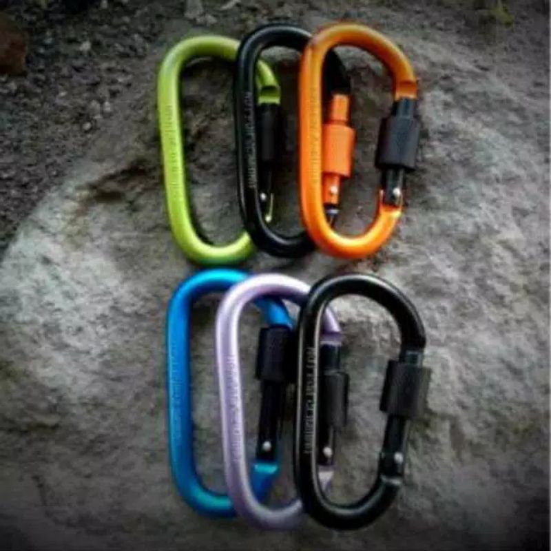 carabiner  / gantungan kunci / carabiner besi / carabiner secure / carabiner clip