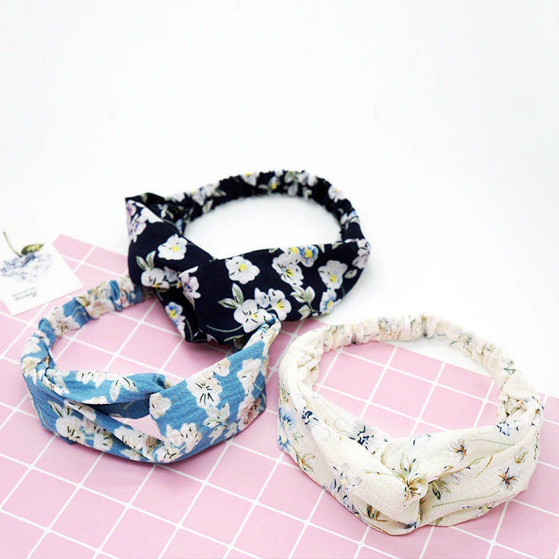 ROWLING (B -1) Bando Polos Salur - Bando Bandana Simpul - Headband - Bando Bandana Untuk Wanita