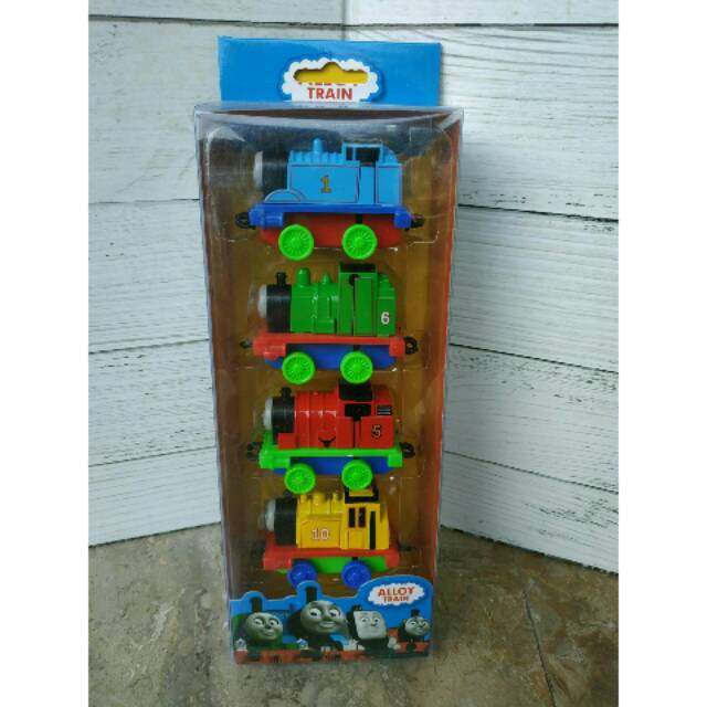 Mainan Kereta Anak Thomas And Friends diecast gandeng atau Kado Mainan Anak Thomas