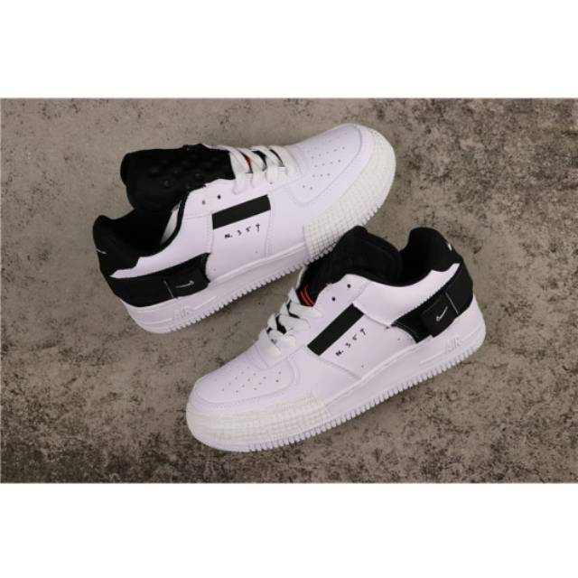 Nike air force 1 low type N 354 white black